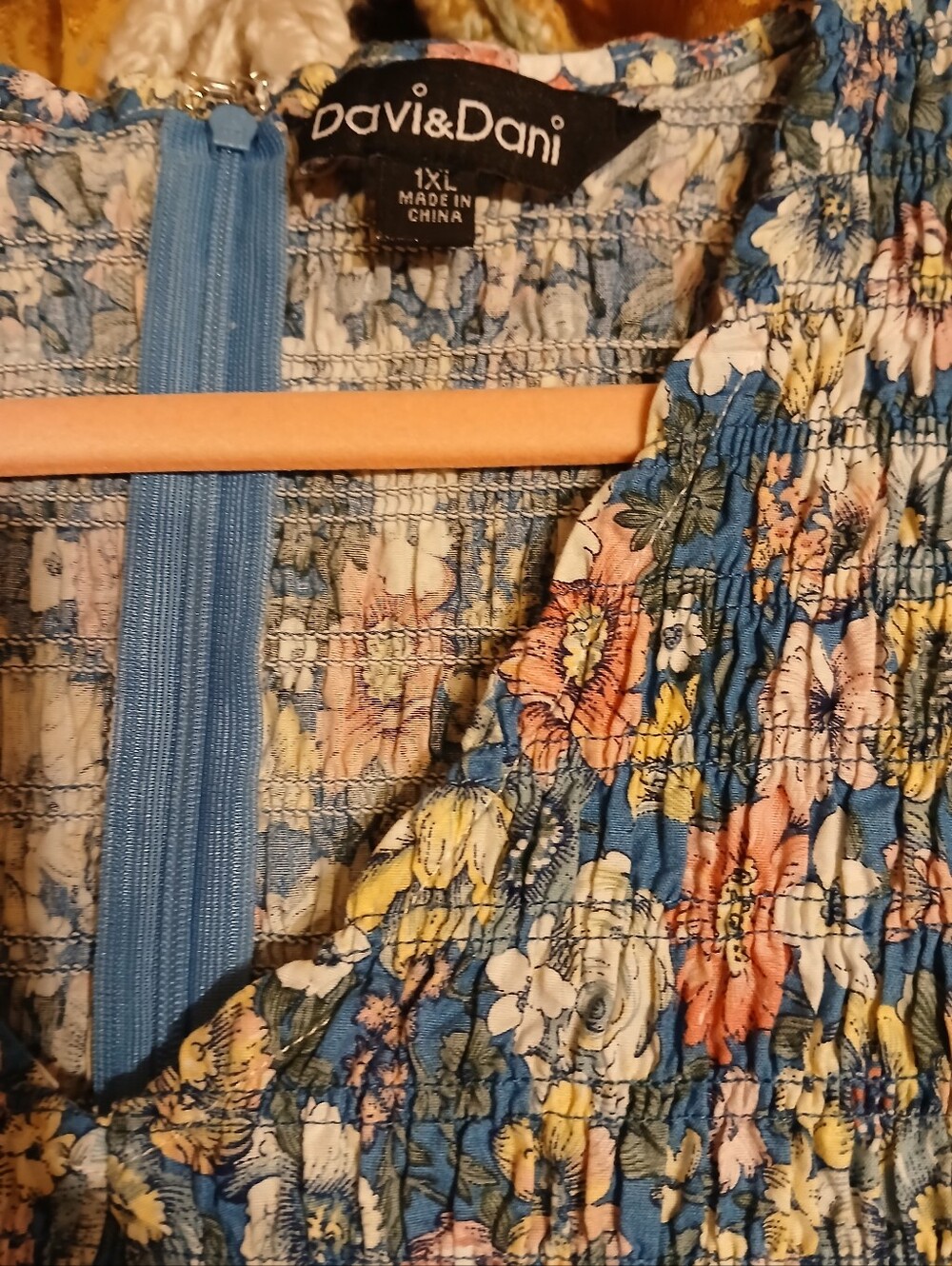 Cotton Floral 1XL Dress - Picture 2 of 10